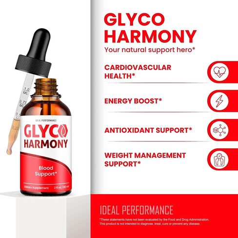 IDEAL PERFORMANCE Glyco Harmony Drops, GlycoHarmony Droppers Reviews (5 Pack) in Saudi Arabia