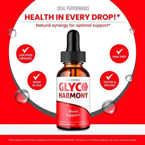 IDEAL PERFORMANCE Glyco Harmony Drops, GlycoHarmony Droppers Reviews (5 Pack) in Saudi Arabia