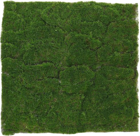 Artificial Moss Mat - Realistic Fake Moss Carpet for Garden Decor Indoor Outdoor Craft Projects Soft Decorative Green Landscape 11.81X11.81In in Kuwait