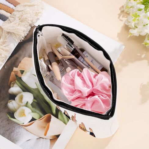 Frerdui Music Lover Makeup Bag Gifts for Women, Singer Makeup Bags, Singer Merch Cosmetic Bag for Next Era, Gift for Women Friends Birthday Mother's Day Nurse Graduation Gift for Her Music Lovers in Saudi Arabia