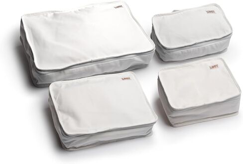 Lost Luggage - Nook - Organic Cotton Packing Cubes (4 Piece) - Machine Washable in Kuwait