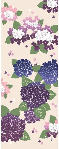 HAMAMONYO Picture Tenugui 'Hydrangea Garden' in Saudi Arabia