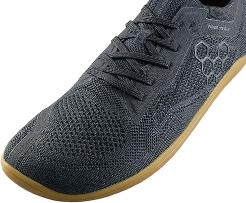 Vivobarefoot Primus LITE Knit Natural للرجال | حذاء التدريب | شبكة مسامية | الدانتيل متابعة | مقاس واسع | حذاء حافي القدمين | in Kuwait