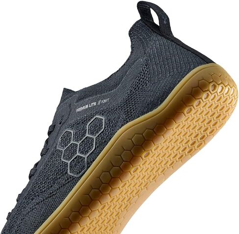 Vivobarefoot Primus LITE Knit Natural للرجال | حذاء التدريب | شبكة مسامية | الدانتيل متابعة | مقاس واسع | حذاء حافي القدمين | in Kuwait