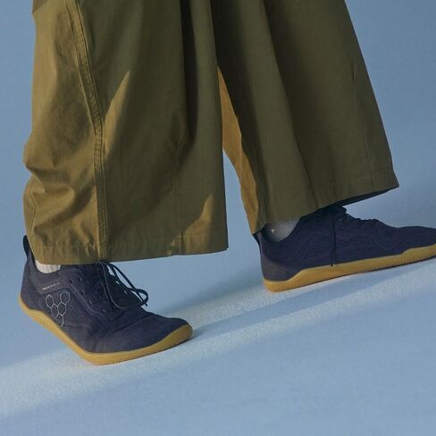 Vivobarefoot Primus LITE Knit Natural للرجال | حذاء التدريب | شبكة مسامية | الدانتيل متابعة | مقاس واسع | حذاء حافي القدمين | in Kuwait