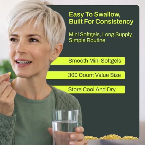 RealGood Essentials Vitamin D3 K2، D3 K2 مكمل فيتامين 10000 وحدة دولية، K2 MK7 200 ميكروجرام، كبسولات زيت جوز الهند الطرية، تركيبة صحية للعظام والقلب، سهلة البلع، ملصق نظيف، صنع في الولايات المتحدة الأمريكية، 300 عدد in Kuwait