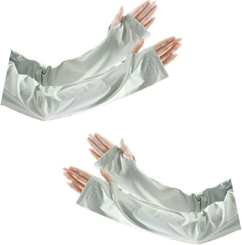 Ice Silk Sun Protection Arm Sleeves (Loose Fit) in Kuwait