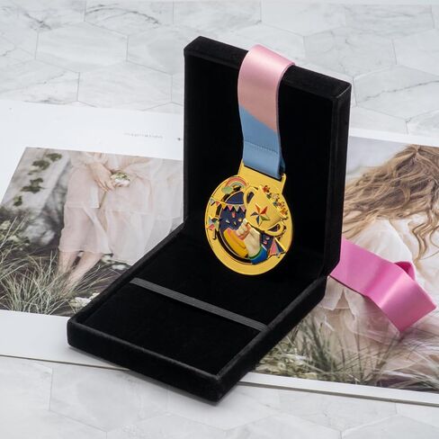 3 Pcs Single Medal Display Storage Box for Runners, All Sports Winners, Military Awards (Black) in Saudi Arabia