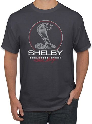 تي شيرت رجالي يحمل شعار Shelby Cobra USA مدعوم من شركة Ford Motors Cars and Trucks in Kuwait