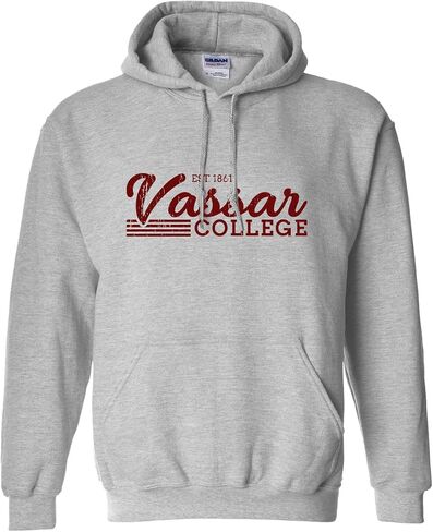 سويت شيرت بغطاء رأس للجنسين من CreateMyTee Vintage Vassar College - ملابس Vassar Brewers in Kuwait
