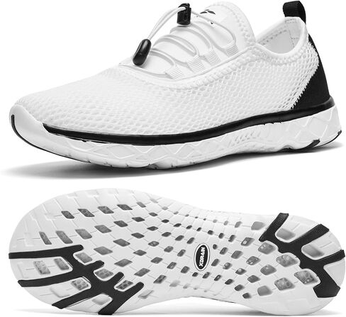 ALEADER Men's Stylish Water Shoes, Quick-Dry Xdrain Water Sneakers, Lightweight & Comfort Footed in Kuwait