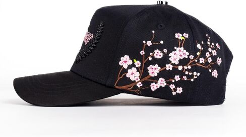 BIGG BOSS L A Flores Black- Premium Hat for Men,Caps for Any Occasion, Men's Baseball Cap, Men's Caps Adjustable, Men Hats Black Snapback in Saudi Arabia