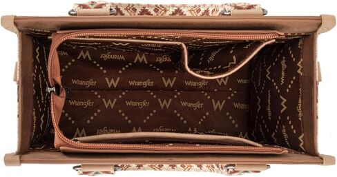 Montana West Wrangler Western RetroTote Bag for Women and Embroidered Boot Scroll Dual Pouch Wristlet in Kuwait