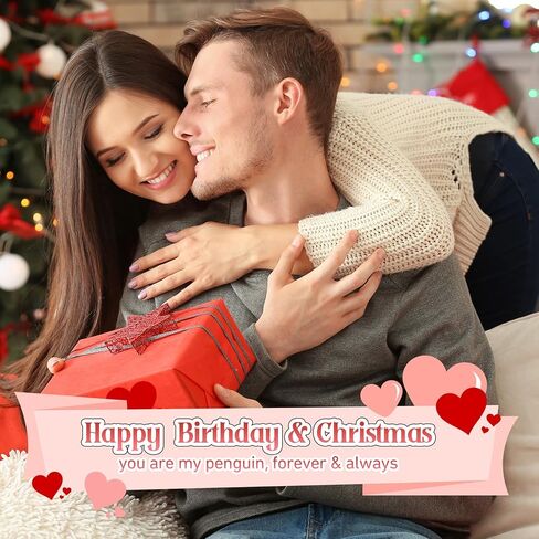 BeauGift Birthday Anniversary Wedding Gifts for Women Men, Penguin Figurine Gift for Him Her, Engagement Gifts for Couples, Home Decor Keepsake for Girlfriend Boyfriend Wife Husband in Saudi Arabia