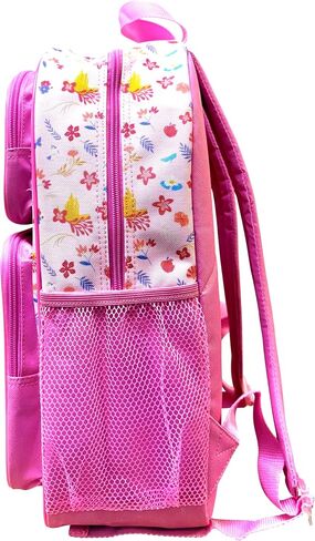 Fast Forward Kid’s Disney Licensed 16" Large School Backpacks with Multiple Pockets (Princess) in Kuwait