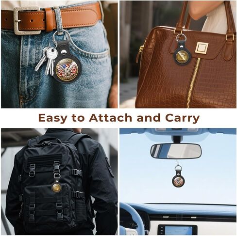 Anniversary Military Challenge Coin 1776–2026, 3D Anniversary Keychain Medal with Leather Coin Holder in Saudi Arabia