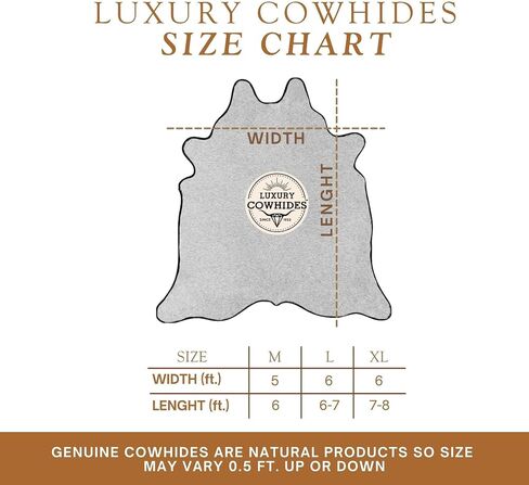 Sunshine Cowhides – Genuine Cow Hide Rug for Living Room, Bedroom, Office, Nursery, & Western Décor – Animal Skin, & Unique Cow Print Carpet – Palomino Beige, Extra Large 6x7-8 ft in Saudi Arabia