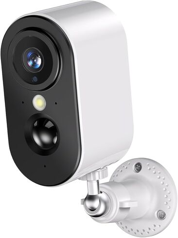 LIWAN Security Cameras Wireless Outdoor, 2K 2.4GHZ WiFi Security Camera Outdoor, Battery Powered, Color Night Vision, Motion Detection, 2-Way Talk in Kuwait