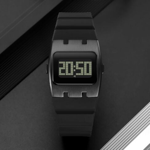 Men's Digital Sport Watch Waterproof LED Display Stopwatch Alarm Date Silicone Band Lightweight Wristwatch in Kuwait