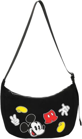 Disney Mickey Mouse Parts Crescent Women's Handbag in Kuwait