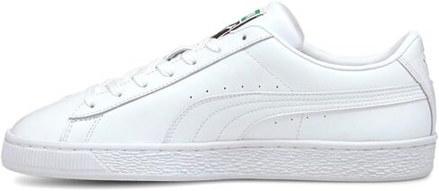 PUMA Mens Basket Classic Xxi Lace Up Sneakers Shoes Casual - White - Size 5.5 M in Kuwait