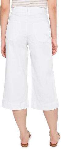 NYDJ Women's Petite Brigitte Wide Leg Capri Jeans in Kuwait