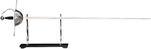Swordier SWHZ-1010 Professional Hema Rapier Sword, Functional Fencing Practice Sword with 7kg Flex, High Carbon Steel Blade, Balanced Training Rapier with Cup Hilt for Sparring & Historical Fencing in Saudi Arabia