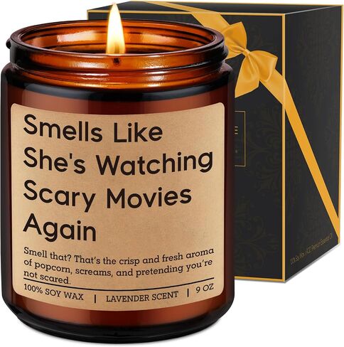 Fairy's Gift Candle, Horror Movie Gifts for Women, Halloween Gifts, Spooky Themed Presents, Funny Mothers Day, Scream Stuff, Cool Birthday Presents for Scary Movie Lovers, Horror Fan, GF, Friend, Her in Kuwait