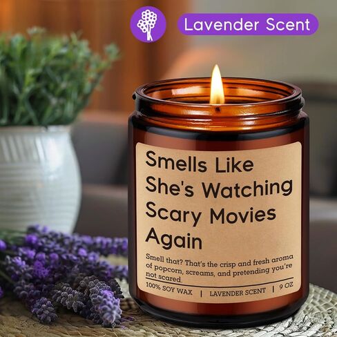 Fairy's Gift Candle, Horror Movie Gifts for Women, Halloween Gifts, Spooky Themed Presents, Funny Mothers Day, Scream Stuff, Cool Birthday Presents for Scary Movie Lovers, Horror Fan, GF, Friend, Her in Kuwait