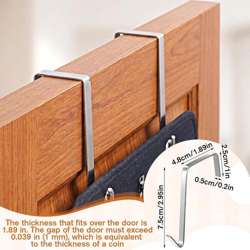 Hanging Jewelry Organizer, Double-Sided Necklace Holder with 43 Clear Pockets & 21 Hooks Jewelry Storage Roll with Hanger for Earrings, Necklaces, Rings on Closet, Wall, Door (33.1 x 14.2 Inch) in Saudi Arabia