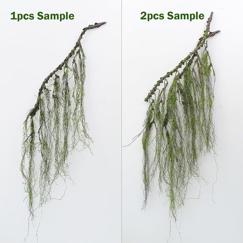63inch Rustic Curly Artificial Weeping Willow Branches Faux Twisty Wood Curtain Tree Spooky Fall Long Vine Hanging Green Moss Twigs Garland For Wall Jungle Fireplace Halloween Patio Porch Decoration in Saudi Arabia
