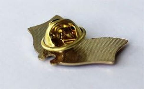 Flagline USA and South Korea Flag Die-Struck Metal Friendship Lapel Pin with Butterfly Clasp Closure in Saudi Arabia