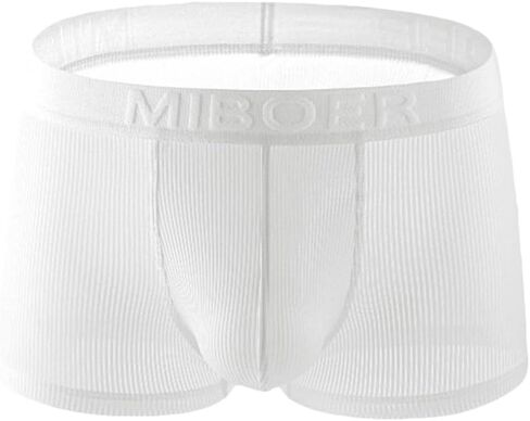 TAPUU Mens Mesh Boxer Briefs Trunks See Through Underwear in Saudi Arabia