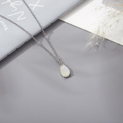 NOURISHLOV Warrior Necklace, Moonstone Necklace Strength Gift, New Beginnings Encouragement Gift, Healing Crystal Necklaces, Survivor Gifts For Grief in Saudi Arabia