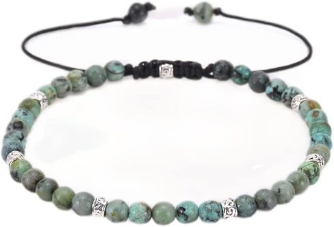 Women Boho Wrap Bracelet,Handmade Natural Stone Crystal Emperor Beads Heart Bracelet, Fashion Bohemian Jewelry Gift for Women in Saudi Arabia