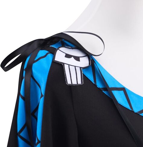 Women Hades Cosplay Costume Female Greek God Robe Dress Halloween Outfits in Saudi Arabia