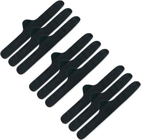 More of Me to Love Viscose & Cotton Blend Bra Liner (Black, 9-Pack, Medium) - Super Soft, Sweat-Wicking in Saudi Arabia