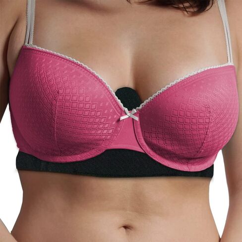 More of Me to Love Viscose & Cotton Blend Bra Liner (Black, 9-Pack, Medium) - Super Soft, Sweat-Wicking in Saudi Arabia