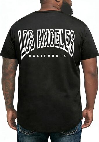 Big and Tall Shirt for Men 3XL-6XL, Christian Religious Shirts, Log Angles Yahweh Oversized T-Shirt in Kuwait