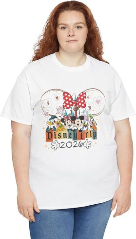 Magic Kingdom Castle Shirts for Women, Men & Kids – Matching Family Vacation Disney Shirts 2026, Regular & Plus Size Family Travel Outfits White in Saudi Arabia