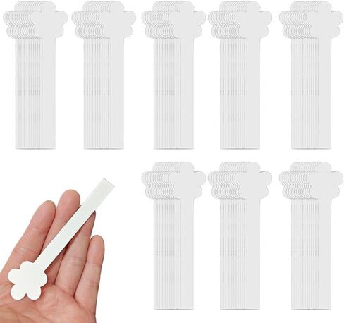 100 Pcs Perfume Tester Strips White Fragrance Blotter Test Strips Paper Disposable Cologne Tester Strips Scent Testing Cards for Essential Oils Sampling (4.33x1.1 Inches in Saudi Arabia