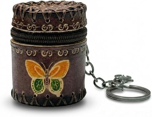 Mini Jewelry Pouch Handmade Trinket Butterfly Bag Purse Tiny Box Ring Holder for Vintage Coin Charm Keychain Portable Bag Pendant Storage Personalized Accessories in Saudi Arabia
