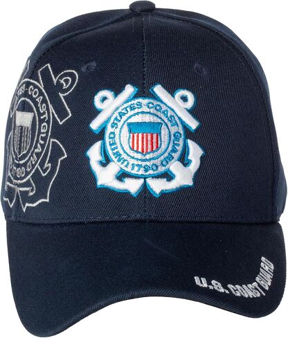 Artisan Owl Officially Licensed USCG Emblem Embroidered Baseball Cap in Kuwait