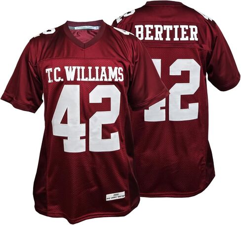 Bertier #42 Football Jersey High School TC Williams Remember The T Sewn Movie Hip Hop Party Gift Shirts in Saudi Arabia