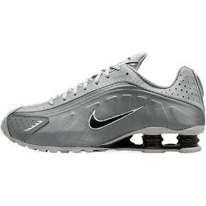 Nike Shox R4 Men's Shoes (Light Smoke Grey/Smoke Grey/White/Black) in Kuwait