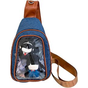 Anime Cosplay Ita Bag for Women Y2K Cute Pink Chest Bag with Large Capacity Crossbody Pin Display Gift in Saudi Arabia