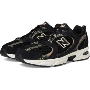 New Balance Unisex 530 Sneaker, Black/Flat Taupe, 11 US Men in Saudi Arabia