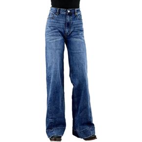 Tin Haul Western Jeans Womens Claire 31 Long Blue 10-054-0870-4003 BU in Saudi Arabia