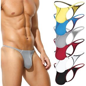 Men's Thong Underwear - Low Rise G-String with Breathable & No Squeeze Design for Exercise & Daily Wear in Saudi Arabia