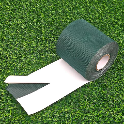 Single-Sided 6Inch x 33Ft Artificial Grass Self-Adhesive Turf Seam Tape for Lawn,Carpet Jointing in Kuwait